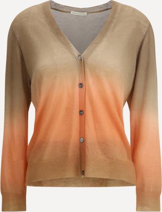 Mirror in the Sky Cardigan Surya Henley con effetto gradiente Woman L