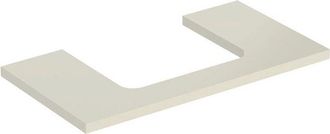 Keramag Placa De Lavabo Geberit One, Recortable En El Centro, Para Lavabo