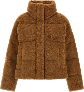 Max Mara Alfredo Puffer Jackets Brown