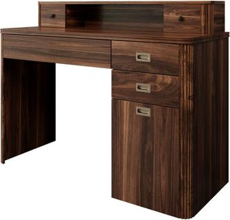 Vicco Mesa De Maquillaje Neria, Roble R&uacute;stico, 120 Cm Sin Espejo