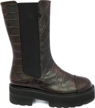 Stuart Weitzman Ladies Ebony Presley Ultralift Platform Bootie