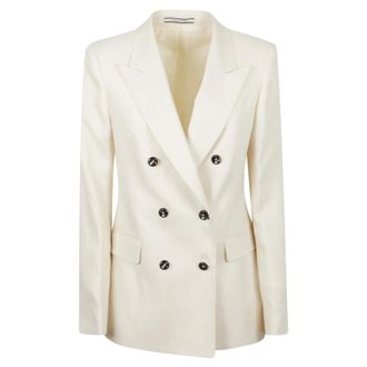 Tagliatore Dames, Jassen, Beige, Maat: XS
