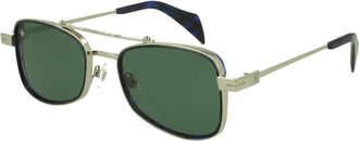 John Richmond Metal Frame Zonnebril - Heren - Zonnebrillen - Grijs - ONE Size - Accessoires