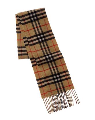 Burberry Check Cashmere Scarf