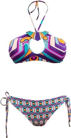 Miss Bikini Stijlvolle Fascia voor Strandkleding - Dames - Bikinis - Veelkleurig - S - Badmode