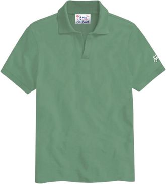 MC2 Saint Barth Breigoed - Heren - Polos - Groen - 2XL - Tops