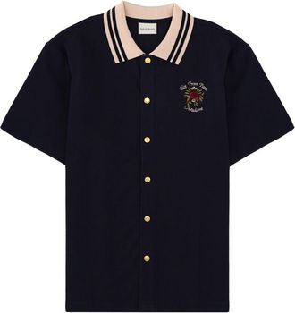 Dr&ocirc;le de Monsieur Slogan Rose Shirt