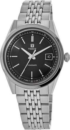 Tissot Visodate Black Dial Stainless Steel Mens Watch T157.407.11.051.00