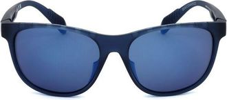 adidas Unisex Blue Round Sunglasses SP0022-92V