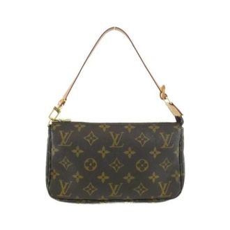 Louis Vuitton Pre-owned Pochette Accessoires Monogram Pouch - Dames - Pre-owned - Bruin - Maat: ONE Size