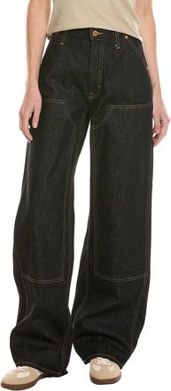 Slvrlake Denim Slvrlake Cassie Worker Pant Empty Sky Wide Leg Jean