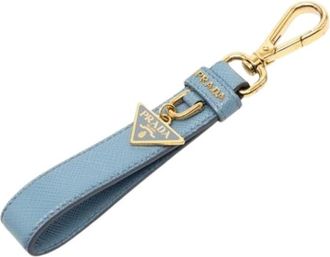 Prada Pre-owned Accessories, female, Blue, Size: ONE SIZE Pre-owned Handbag charm