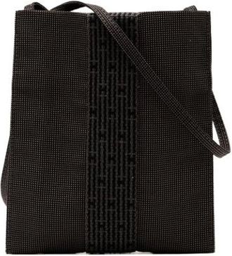 Herm&egrave;s Pre-owned Cross Body Bags, female, Gray, Size: ONE SIZE Pre-owned Vintage Cross Body Bag