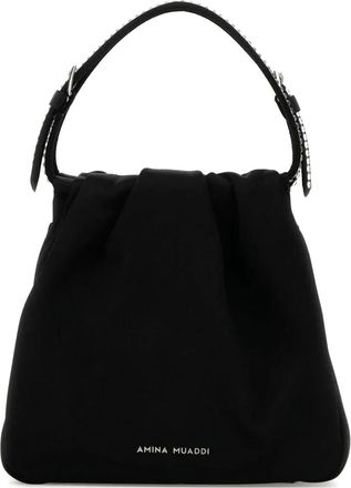 Amina Muaddi Borsa tote Vittoria - Nero