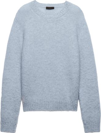 Prada wollen trui met ronde hals