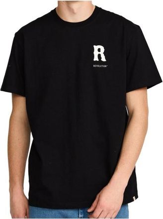 Revolution Printed T-Shirt 1458 FUC T-Shirt f&uuml;r Herren | schwarz