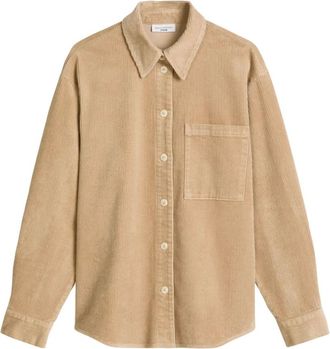 Marc O'Polo Sovracamicia in Cord - - Jackets - Donna - Beige - S