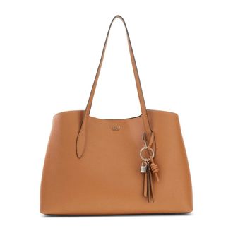 Guess Tassen, Dames, Bruin, ONE Size, Leer, Melody 2 In 1 Tote