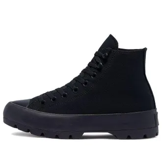 Converse (WMNS) Converse Chuck Taylor All Star Lugged High Black Monochrome 569891C