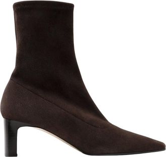 Parall&egrave;le Parallele - Edna Enkellaarsjes - Dames - Schoenen - Bruin - Maat: 40 1/2 EU Leer