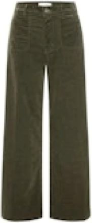 Frame Denim Donna, Pantaloni, Verde, W27, new