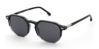 Lozza SL4421 Luis Figo 01AL Mens Sunglasses Black Size 53