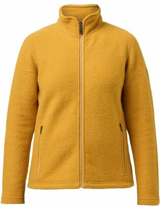 Ivanhoe of Sweden Beata Full Zip Wolljacke f&uuml;r Damen | gelb
