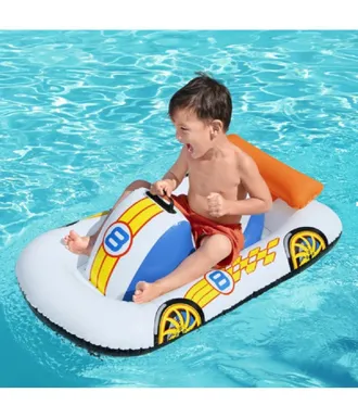 Trade Shop Trade Shop - Cavalcabile Auto Sportiva 110x75cm Galleggiante Piscina Spiaggia Gonfiabile 41480