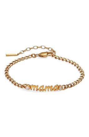 Alex and Ani Mama Curb Chain Bracelet in Gold at Nordstrom
