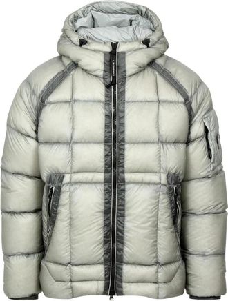C.P. Company D.d. Shell Hooded Jacket - Heren - Winterjassen - Grijs - L - Nylon - Jassen