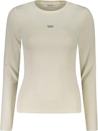 Guess Bianco Katoenen Dames T-Shirt