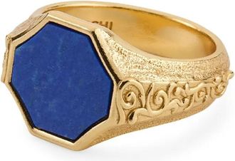 Emanuele Bicocchi Anello a sigillo - BLUE
