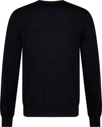 Tom Ford Mens Sweater Crewneck Cotton Black