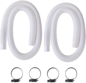OEM Manguera Para Piscina De 32 Mm, Paquete De 2 Mangueras Para Piscinas Elevadas, Manguera De Repuesto Para Piscina De 150 Cm/59 Pulgadas, Manguera Para 