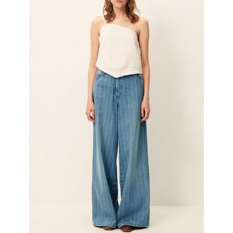 Sessun Gestreepte jeans met hoge taille, DALT