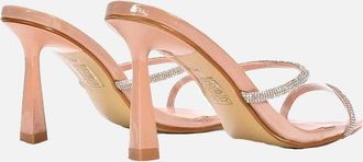 XY London Womens XY London Womens/Ladies Luella Patent Leather Stiletto Heel Sandals - Pink - Size: 3