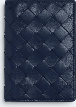 Bottega Veneta Porta passaporto Intrecciato - Blu - Donna - U