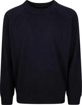 FILIPPO DE LAURENTIIS G. Collo Raglan Lana Cachemire F16 - - Knitwear - Uomo - Blu - M
