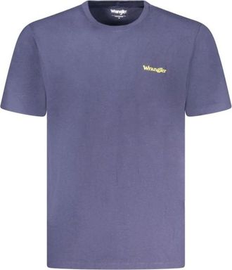 Wrangler Hombre, Camisetas, Azul, Talla: S