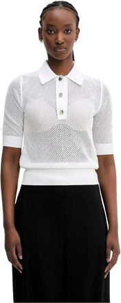 Sportmax Casta Poloshirt - Dames - Polos - Wit - XS - Tops