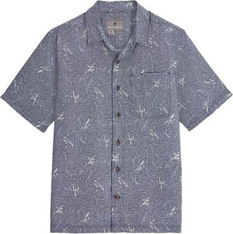 Royal Robbins Camino Pucker S/S Hemd f&uuml;r Herren | grau