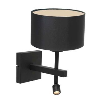 Steinhauer Aplique De Pared - Stang - Negro - Metal Tejido - - Steinhauer