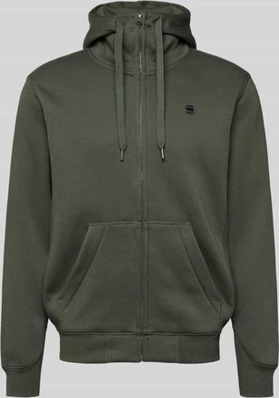 G-Star Sweatjacke mit Stehkragen Modell Premium core in Anthrazit, Gr&ouml;&szlig;e XXL
