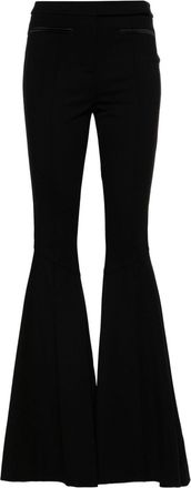 Dorothee Schumacher Emotional Essence flared trousers - women - Viscose/Polyester/Polyamide/Elastane - 3 - Black