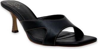 Shushop Fargo Slide Sandal in Black at Nordstrom, Size 6.5