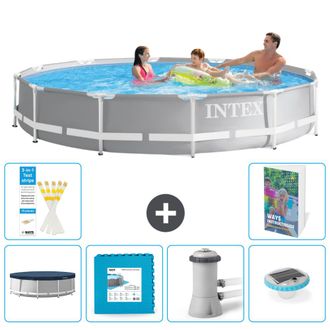 Intex Piscina Prism Frame Redonda - 366x76 Cm - 7-piezas S174
