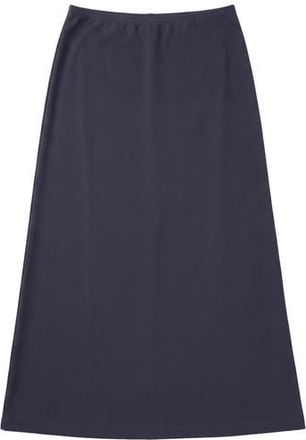Monte Carlo Elastic Waist Side Tag Pull-On Skirt in Charcoal at Nordstrom, Size 12