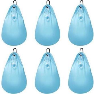 OEM Juego De 6 Bolsas De Agua Para Cubiertas De Piscina Con Ganchos, Bolsas De Agua Resistentes Para Cubiertas De Piscina, Pvc, A Prueba De Fugas, Bolsa C