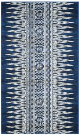 Safavieh Alfombra azul/beige 122 x 183 cm