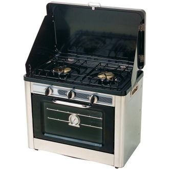 OEM Combin&eacute; Four / R&eacute;chaud 2 Feux De Camping - Wol